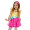 Disney Fancy Nancy Little Girls Costume Tutu Ballet Dress Leggings & Headband 7/8 view 2