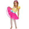 Disney Fancy Nancy Little Girls Costume Tutu Ballet Dress Leggings & Headband 7/8 view 3