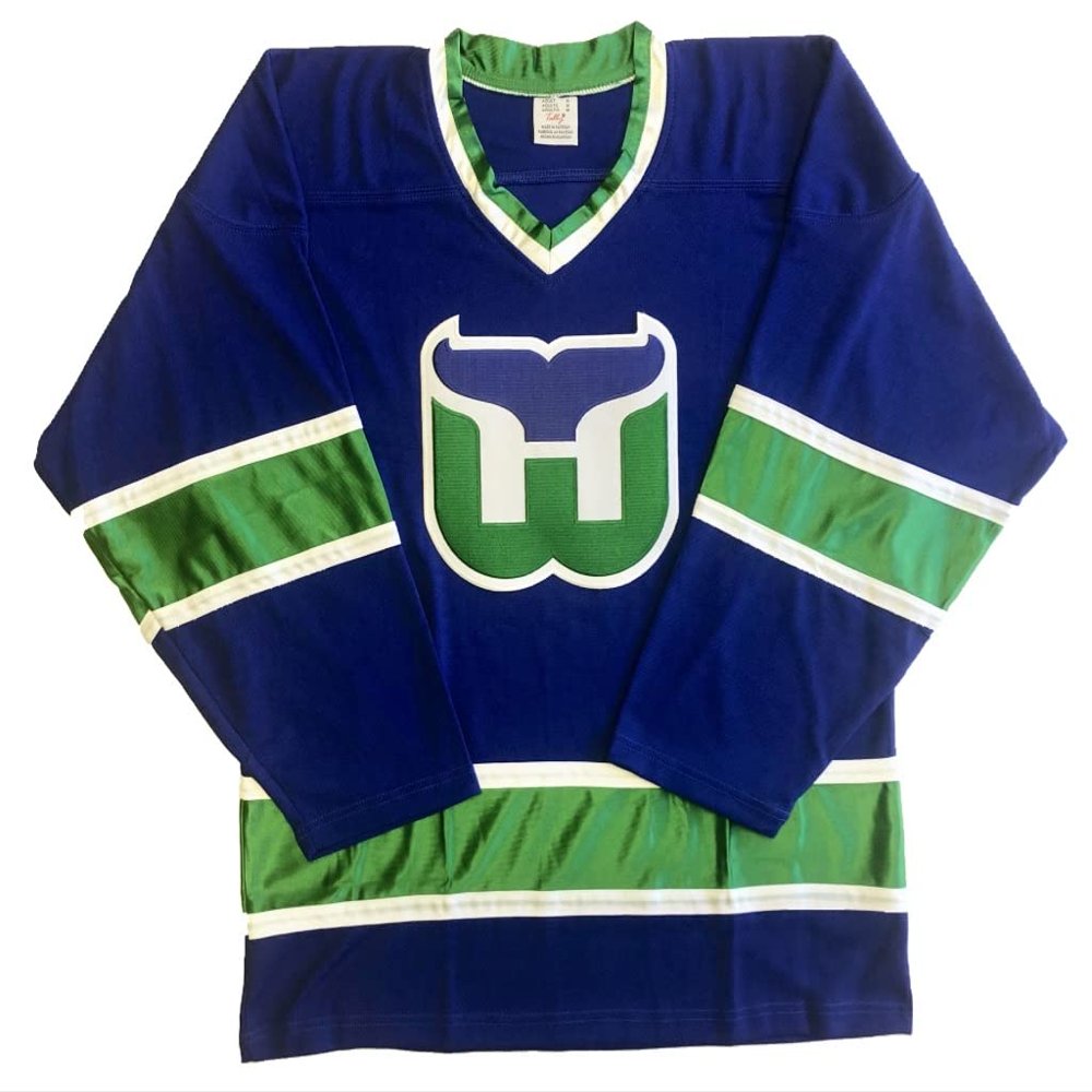 Tally Whalers Hockey Jerseys - Blue, Size XXL