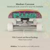 Mindless Octopuke Pink & Purple | 32.5 Symmetrical Street Board 7 Ply Canadian Maple W Gen-X 159mm Trucks for Streets and Tricks 55mm 86A SHR Wheels Fast Responsive | Complete Skateboard City Ripper view 4