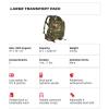 Fox Outdoor Products 56-434 Large Transport Pack - Woodland Camo view 4
