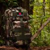 FOX OUTDOOR PRODUCTS Medium Transport Pack | 29L Tactical Backpack with Organizer Pockets, MOLLE Webbing & Hydration Sleeve, Woodland Camo view 4