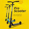 WRRAC-Trampolines Adult's Kick/Push Scooter Design, 110mm Wheels Grip Tape Micro City Freestyle Stunt Scooters Easy to Assemble Aluminum Alloy PU Solid Wheel Teen view 1