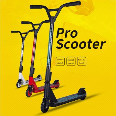 WRRAC-Trampolines Pro Scooter Complete Trick Scooter Freestyle Aluminum Entry Level Stunt Scooters for Kids 8 Years and Up, Boys, Girls, Teens High Performance Kick Scooter for Skatepark Street