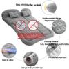 SAYGOGO SUV Air Mattress Camping Bed Cushion Pillow - Inflatable Thickened Car Air Bed with Air Pump Portable Sleeping Pad Mattress for Home Car Travel Camping Upgraded Version - Grey view 4