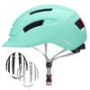 SLANIGIRO Adult Bike Helmet for Men Women - Bicycle Urban Road Helmet with Replacement Pads - Adjustable Fit System & Tail Light view 1