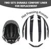 SLANIGIRO Adult Bike Helmet for Men Women - Bicycle Urban Road Helmet with Replacement Pads - Adjustable Fit System & Tail Light view 4