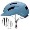 SLANIGIRO Adult Bike Helmet for Men Women - Bicycle Urban Road Helmet with Replacement Pads - Adjustable Fit System & Tail Light view 1
