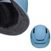SLANIGIRO Adult Bike Helmet for Men Women - Bicycle Urban Road Helmet with Replacement Pads - Adjustable Fit System & Tail Light view 2