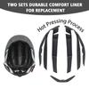 SLANIGIRO Adult Bike Helmet for Men Women - Bicycle Urban Road Helmet with Replacement Pads - Adjustable Fit System & Tail Light view 4