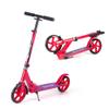 WRRAC-Trampolines Adult Scooter Foldable Two Bare Feet Street Freestyle Stunt Scooter with Brake and Suspension for Beginner Teen Kids Girls Boys Adult Ground Brush Street Drift view 1