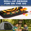 BATURU Magnetic Dart Board for Kids, Teens, and Adults  Double-Sided Dart Board Game with Strong Magnetic Darts, Roll-Up Portable Design, Gifts for Teen Boys, Family Parties, Camping, and Birthdays view 3