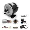 24V36V 350W Kart Motor with Foot Accelerator and Headlight Brake Light Key Switch with Voltmeter (Pedal kit 24V) view 1