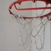 XingLi with Spring Buckle Outdoor, Indoor Basketball Net, Iron Chain Basketball Net Professional Standard Heavy-Duty Galvanized Basketball Net view 1