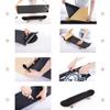 11 Inch by 60 feet Black Roll of Skateboard Grip Tape, ZUEXT Bubble Free Waterproof Scooter Grip Tape, Longboard Griptape, Anti Slip Sandpaper for Rollerboard Stairs Pedal Wheelchair Steps (27x1828cm) view 4