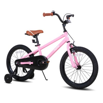 JOYSTAR 18 Inch Kids Bike for Age 5-8 Girls Bikes 5 6 7 8 9 Years Old BMX Style Children Bicycles with Kickstand Birthday Gift Pink