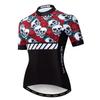 JPOJPO Womens Cycling Jersey,Bike Shirt Quick-Dry Breathable Reflective S-2XL Tops view 1