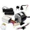 24V36V 350W Gearless DC Unitemotor MY1016 with Accelerator Handle and Key Switch Power Lock (Handle kit 24V) view 1