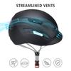 SLANIGIRO Adult Bike Helmet for Men Women - Bicycle Urban Road Helmet with Replacement Pads - Adjustable Fit System & Tail Light view 3