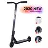 WRRAC-Trampolines Youth and Adult Freestyle Kick Scooter, High Impact 110mm Wheels, Bike-Style Grips, Lightweight Alloy Deck, Sport Pro Complete Trick Stunt Scooters view 1