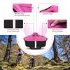 ANZOME Gel Bike Seat Cushion for Women - Pink Memory Foam Padded Seat Cover for Peloton, Spin Class & Stationary Exercise Bikes - Fits Standard Wide Saddles (Waterproof Cover Included) view 4