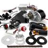L-faster 250W Brush Bike Motor Kit Rear Wheel Spokes Gear Sprocket Left Side Chain Drive Model Cheap Solution for DIY E-Bicycle (36V 250W kit) view 1