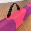 MARFULA 8ft/9ft Folding Gymnastics Balance Beam - Extra Firm - Suede - Non Slip Base for for Home/Gym/Club (5, 9 FT) PinkPurple-Camo view 3