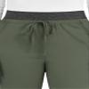 Maevn Matrix Full Heather Elastic Waistband Jogger Scrub Pant (Small Petite, Olive) view 2