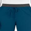 Maevn Matrix Full Heather Elastic Waistband Jogger Scrub Pant (X-Large Petite, Caribbean Blue) view 2