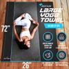 Sensu Large Yoga Mat  6' x 4' x 9mm Extra Thick Yoga Mat for Men and Women  Non-Slip Surface for Extra Grip  Ideal for Hot Yoga, Pilates, Grounding and Meditation at Home or in Studios view 4
