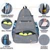 ACOSEN Tennis Bag Tennis Backpack - Large Tennis Bags for Women and Men to Hold Tennis Racket,Pickleball Paddles, Badminton Racquet, Squash Racquet,Balls and Other Accessories view 4