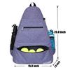 ACOSEN Tennis Bag Tennis Backpack - Large Tennis Bags for Women and Men to Hold Tennis Racket,Pickleball Paddles, Badminton Racquet, Squash Racquet,Balls and Other Accessories (Purple) view 2
