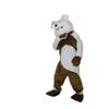 Dog Bulldog Fierce Dog Vicious Dog Cartoon Costume Mascot Plush with Mask for Adult Cosplay Party Halloween Dress Up view 2