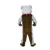 Dog Bulldog Fierce Dog Vicious Dog Cartoon Costume Mascot Plush with Mask for Adult Cosplay Party Halloween Dress Up view 4