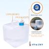 Collapsible Water Container with Spigot, Camping Water Storage Carrier Jug BPA-Free for Outdoors Hiking Backpack & Survival Kit, Foldable Portable Canteen 1.3/2.6/3.9/5.3 Gallon (5.3 Gallon, 2-pack) view 4