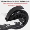 WRRAC-Trampolines Portable Kick Scooter Pro Stunt Scooter Freestyle Street Surfer Kick Trick Push Skate Extreme Sports for Adults Boys and Girls Support 220lbs 360 Spin view 4