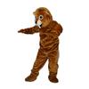 Brown Gopher Mole Mouse Mascot Costume Cartoon Fancy Dress Cosplay view 3