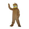 Brown Fish Cartoon Costume Mascot Plush with Mask for Adult Cosplay Party Halloween Dress Up view 4