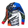 JPOJPO Men's Cycling Jersey MTB T Shirt Long Sleeve Youth Off-Road Motorcycle Jersey Bicycle Clothes Anti-UV view 1