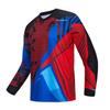 JPOJPO Men's Cycling Jersey MTB T Shirt Long Sleeve Youth Off-Road Motorcycle Jersey Bicycle Clothes Anti-UV view 1