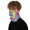 IBAKOM Face Mask Custom 3D Seamless Half Face Bandanas Balaclava Multi-Functional Magic UPF50+ Half Face Headwear UV Protection Breathable Windproof for Women Men Rainbow(style home please) view 3