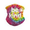 IBAKOM Face Mask Custom 3D Seamless Half Face Bandanas Balaclava Multi-Functional Magic UPF50+ Half Face Headwear UV Protection Breathable Windproof for Women Men Red(be kind) view 1