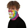IBAKOM Face Mask Custom 3D Seamless Half Face Bandanas Balaclava Multi-Functional Magic UPF50+ Half Face Headwear UV Protection Breathable Windproof for Women Men Red(be kind) view 2