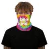 IBAKOM Face Mask Custom 3D Seamless Half Face Bandanas Balaclava Multi-Functional Magic UPF50+ Half Face Headwear UV Protection Breathable Windproof for Women Men Red(be kind) view 3