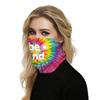 IBAKOM Face Mask Custom 3D Seamless Half Face Bandanas Balaclava Multi-Functional Magic UPF50+ Half Face Headwear UV Protection Breathable Windproof for Women Men Red(be kind) view 4