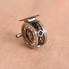Fly Fishing Reel Handle Fishing Reel raft Wheel Hand Wheel ice Reel reels Accessories Gear Reel Arbor reels Vessel ed to Rotate Mandrel view 2