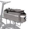 RAYMACE Bike Rear Rack Bag with Tail light, Bike Truck Cooler Bag for Warm or Cold Items view 1