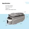 RAYMACE Bike Rear Rack Bag with Tail light, Bike Truck Cooler Bag for Warm or Cold Items view 2