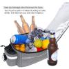 RAYMACE Bike Rear Rack Bag with Tail light, Bike Truck Cooler Bag for Warm or Cold Items view 3
