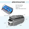 RAYMACE Bike Rear Rack Bag with Tail light, Bike Truck Cooler Bag for Warm or Cold Items view 4